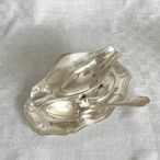 ソース入れ　ソーシエール　シルバープレート　花器にも 19twd21