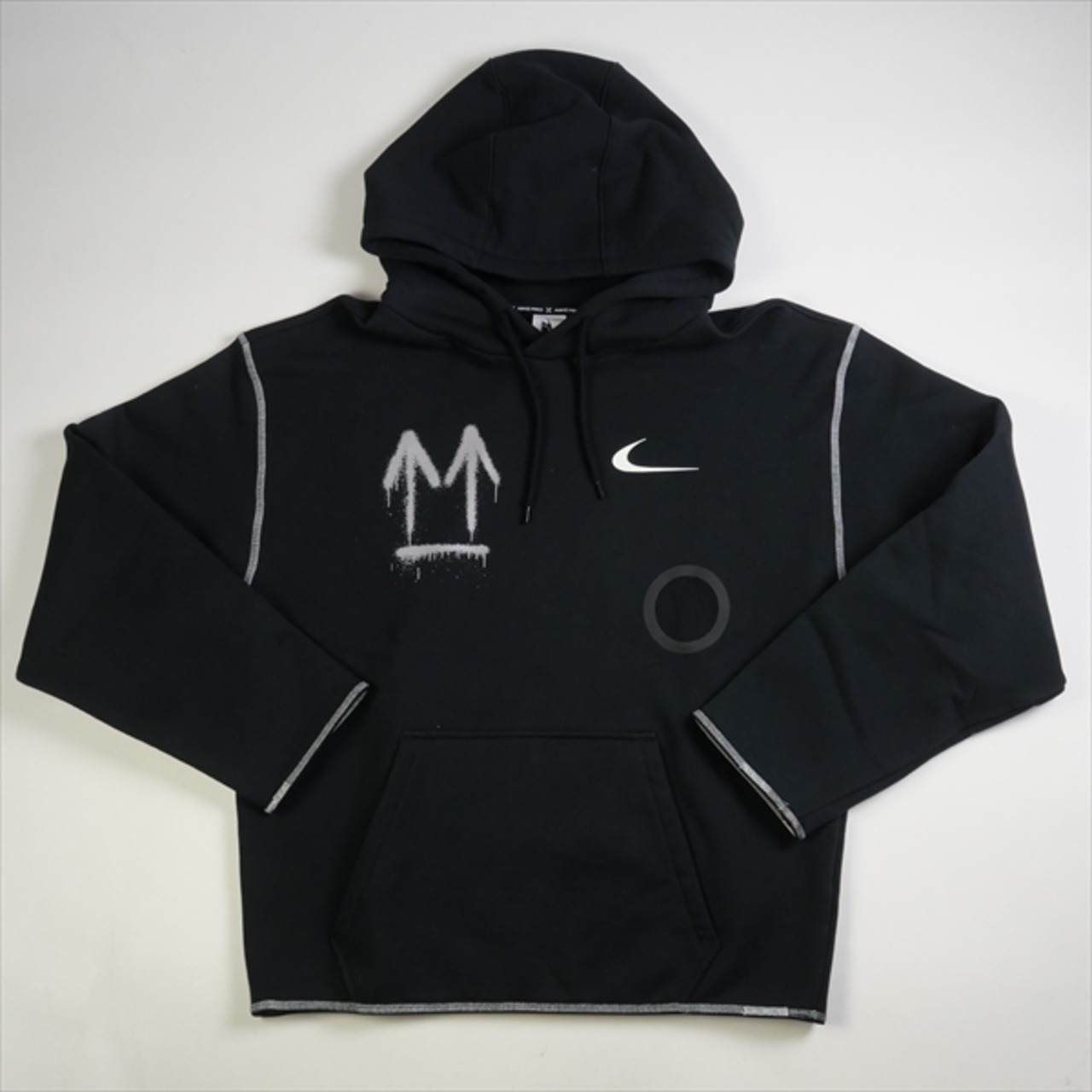 Size【S】 OFF WHITE オフホワイト ×NIKE Hoodie Black パーカー 黒 