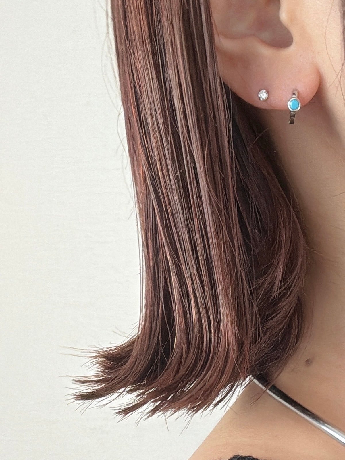 ターコイズミニピアス | joie