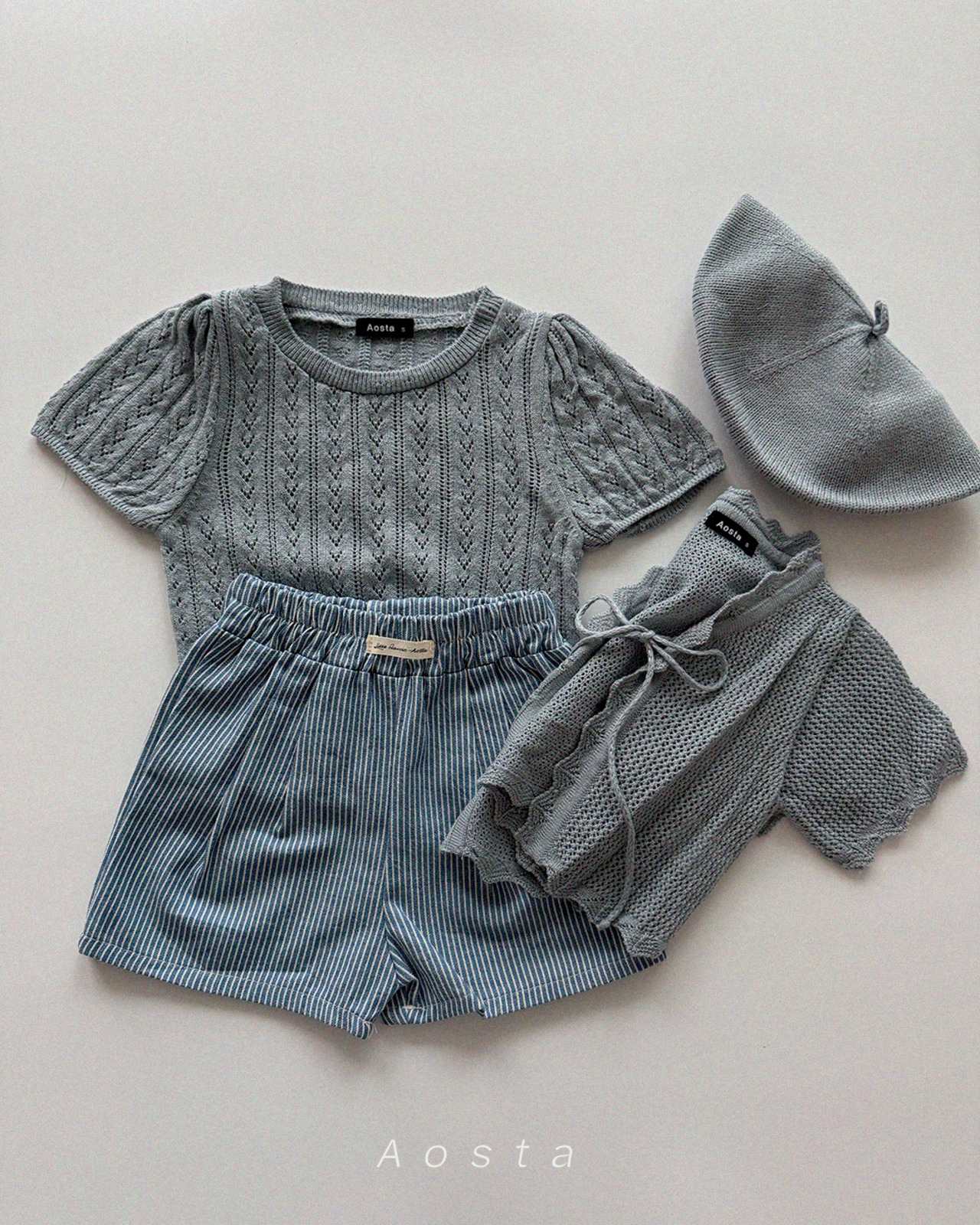 【取寄/韓国直送】Aosta 26/SM ルイスハーフパンツ｜夏服｜韓国子供服