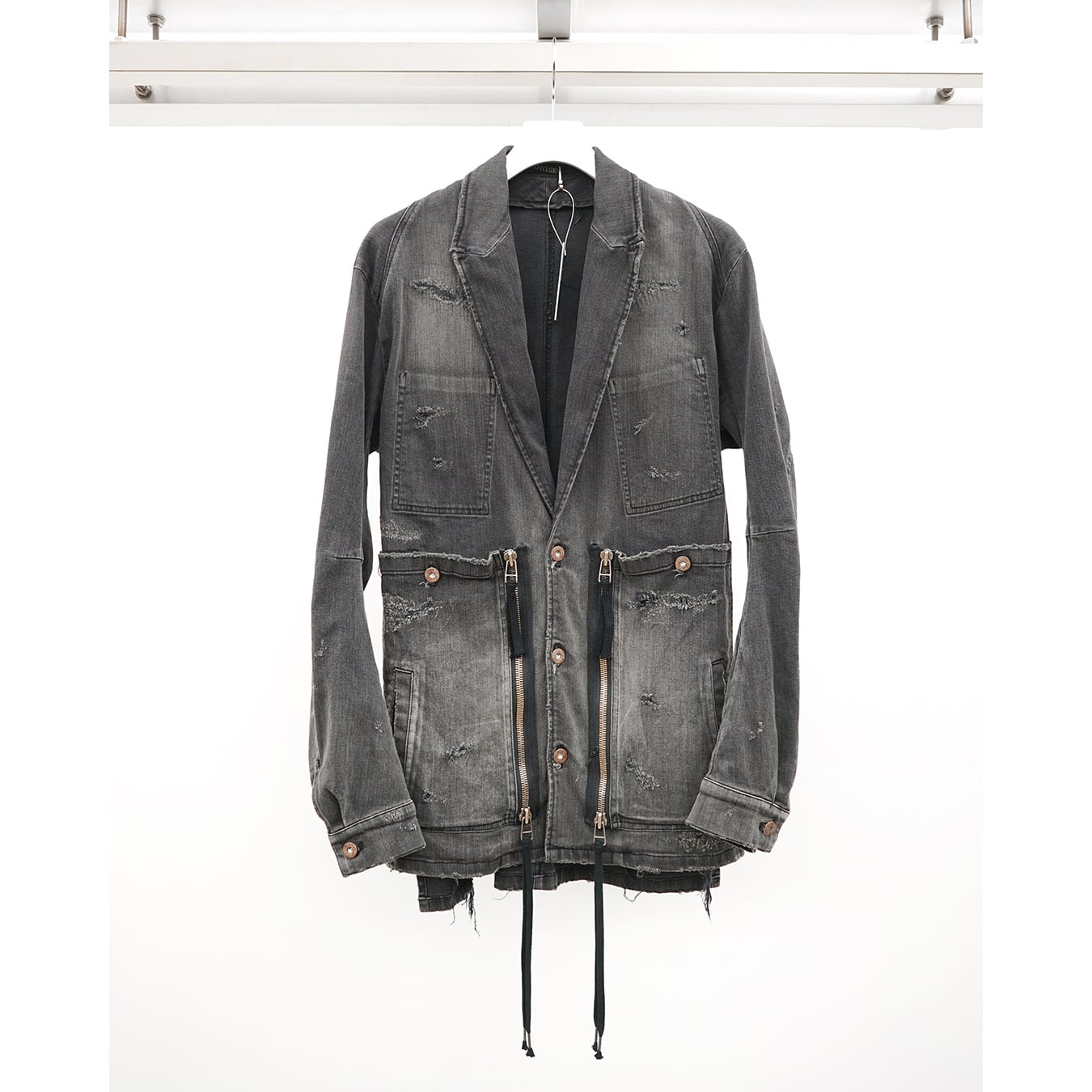 D.HYGEN] (ディーハイゲン) ST102-0125S Damage Repair Stretch Denim