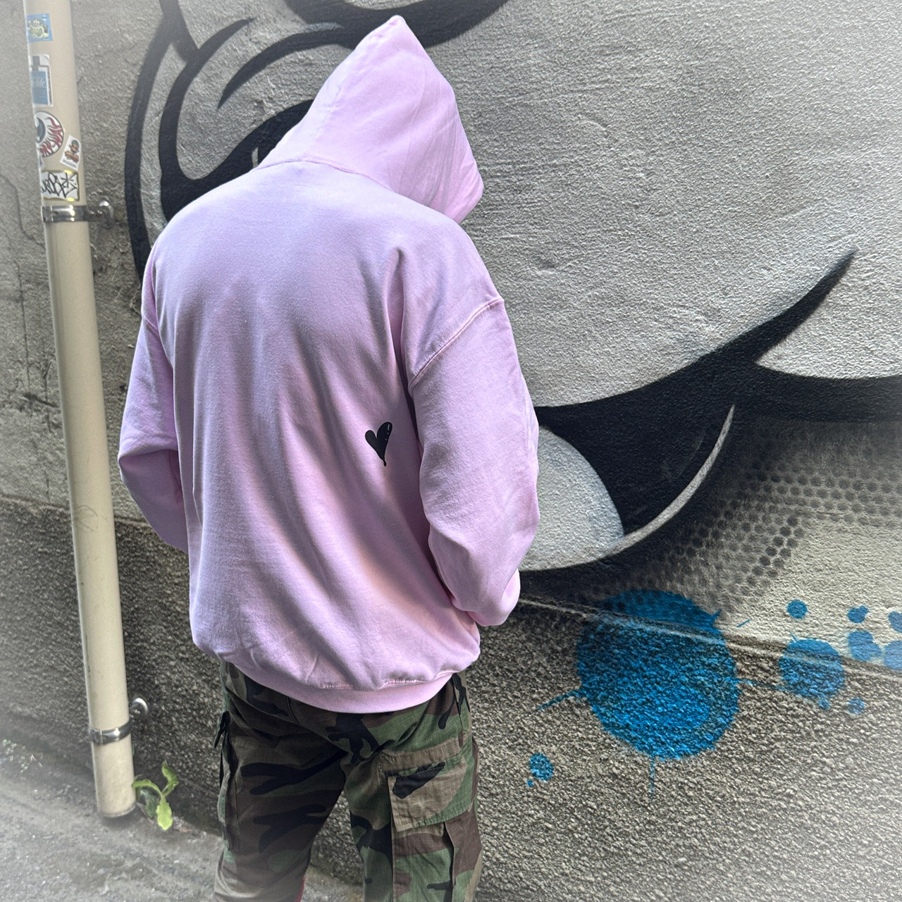 wall paint Pull Sweat /  PINK