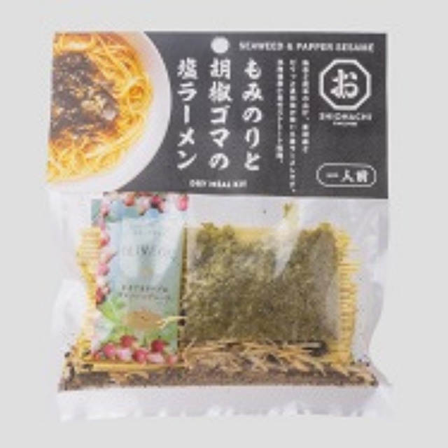 シーズコア もみのりと胡椒ゴマの塩ラーメン