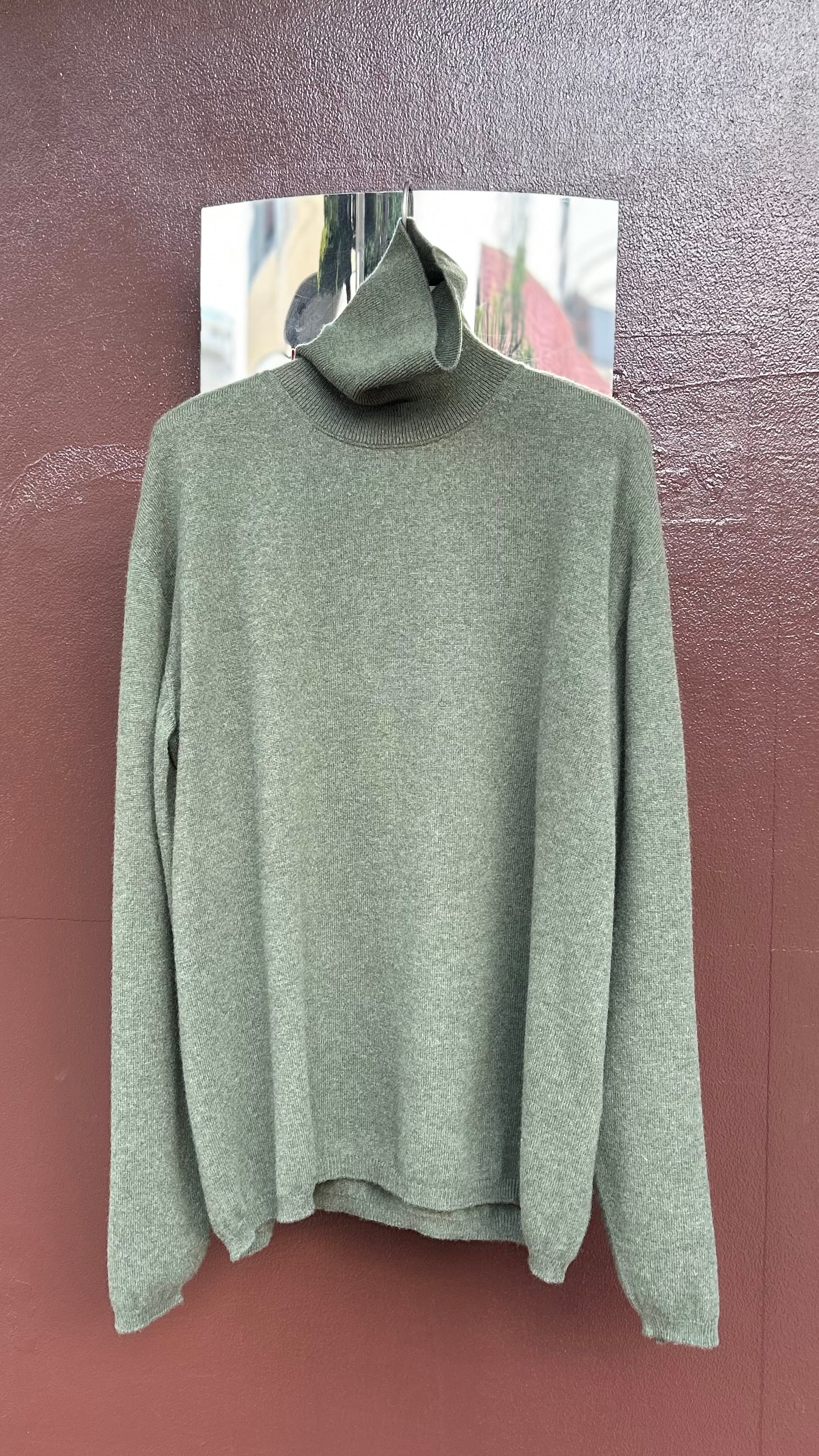 SOFIE D’HOORE -MAMBO-:High neck sweater 1ply KNIT