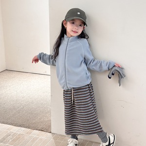 秋スタンドカラーカジュアルジャケット