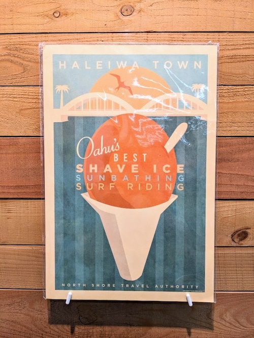 【Nick Kucha(ニック・カッチャー)】12x18print（HALEIWA TOWN)