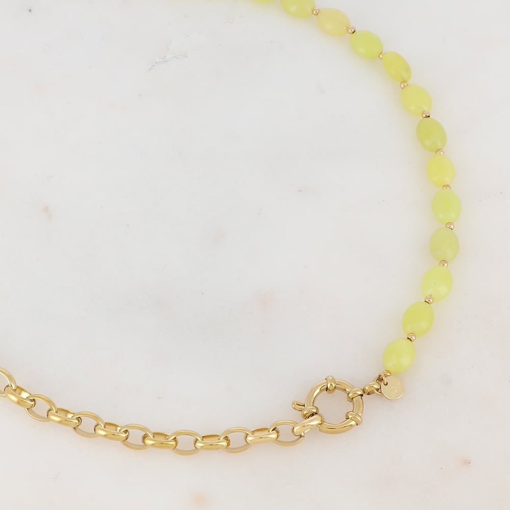 ★NEW★【ikita paris】-Necklace Naturai Stone- IKN282