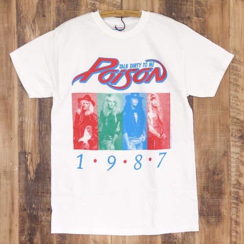 JUNK FOOD ジャンクフード メンズ 丸胴 Tシャツ POISON 1987