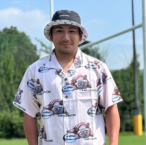 RUGBY DOG アロハシャツ　ベージュ