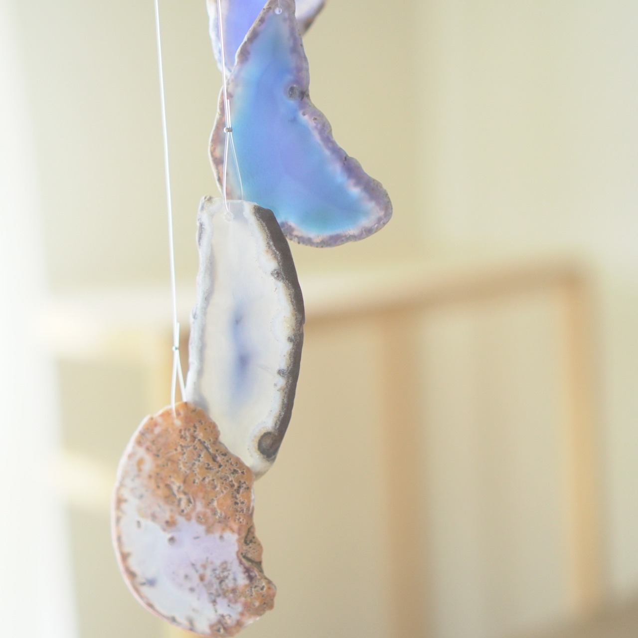 Whale Island - アゲートヒーリングチャイム / Agate Sun Catcher Wind Chime 973