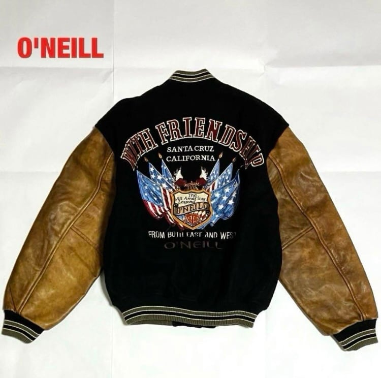 人気】O'NEILL オニール スタジャン キルティング 牛皮レザー 人気】O'NEILL オニール スタジャン キルティング 牛皮レザー