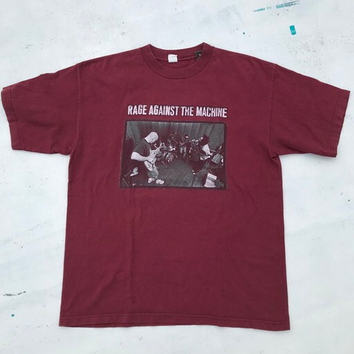 90's RAGE AGAINST THE MACHINE レイジアゲインストザマシーン 1997 TOUR Tシャツ