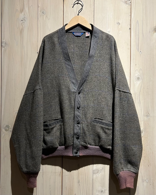 【a.k.a.C.a.k.a vintage】“PENDLETON” Vintage Loose Wool Cardigan Jacket