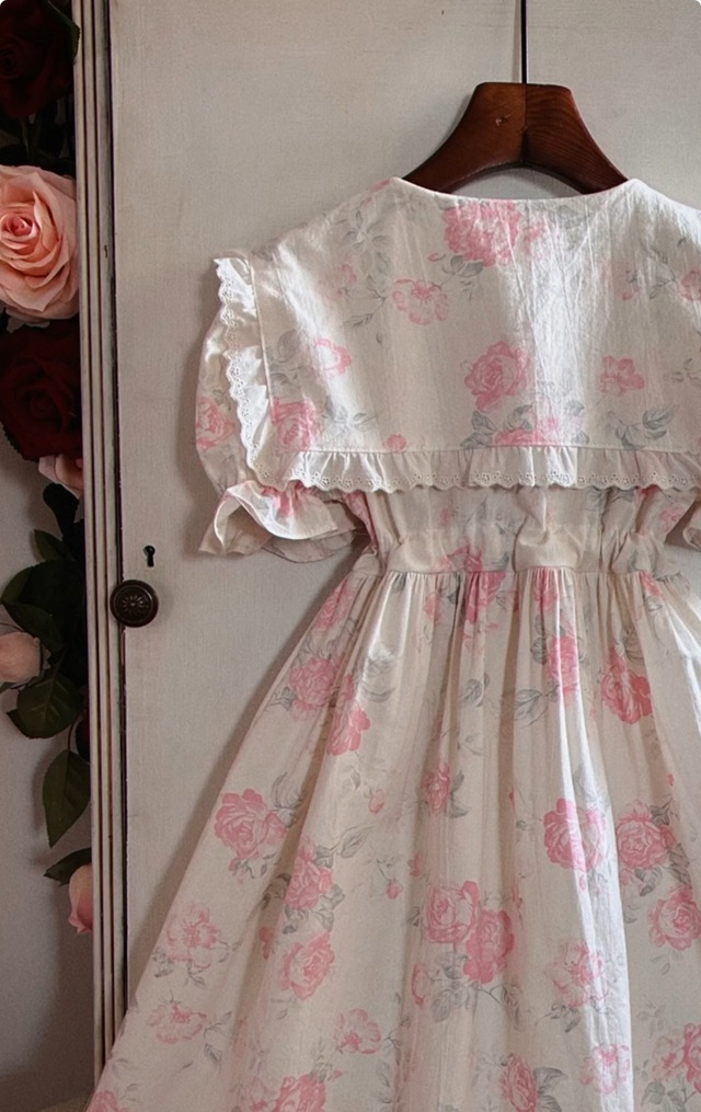 【即納】<EugenieCandies>  Flower kimberley dress(XL/2XL)