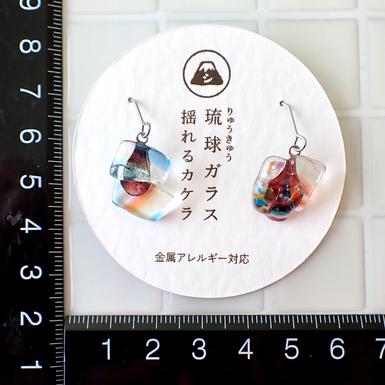 琉球のカケラピアス/イヤリング