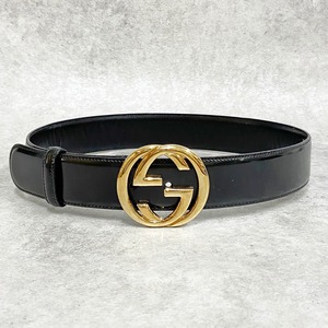 GUCCI グッチ GG ベルト レザー ブラック アクセサリー