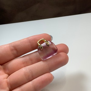 49.天然石とお出かけ☆フローライトカバン・バック