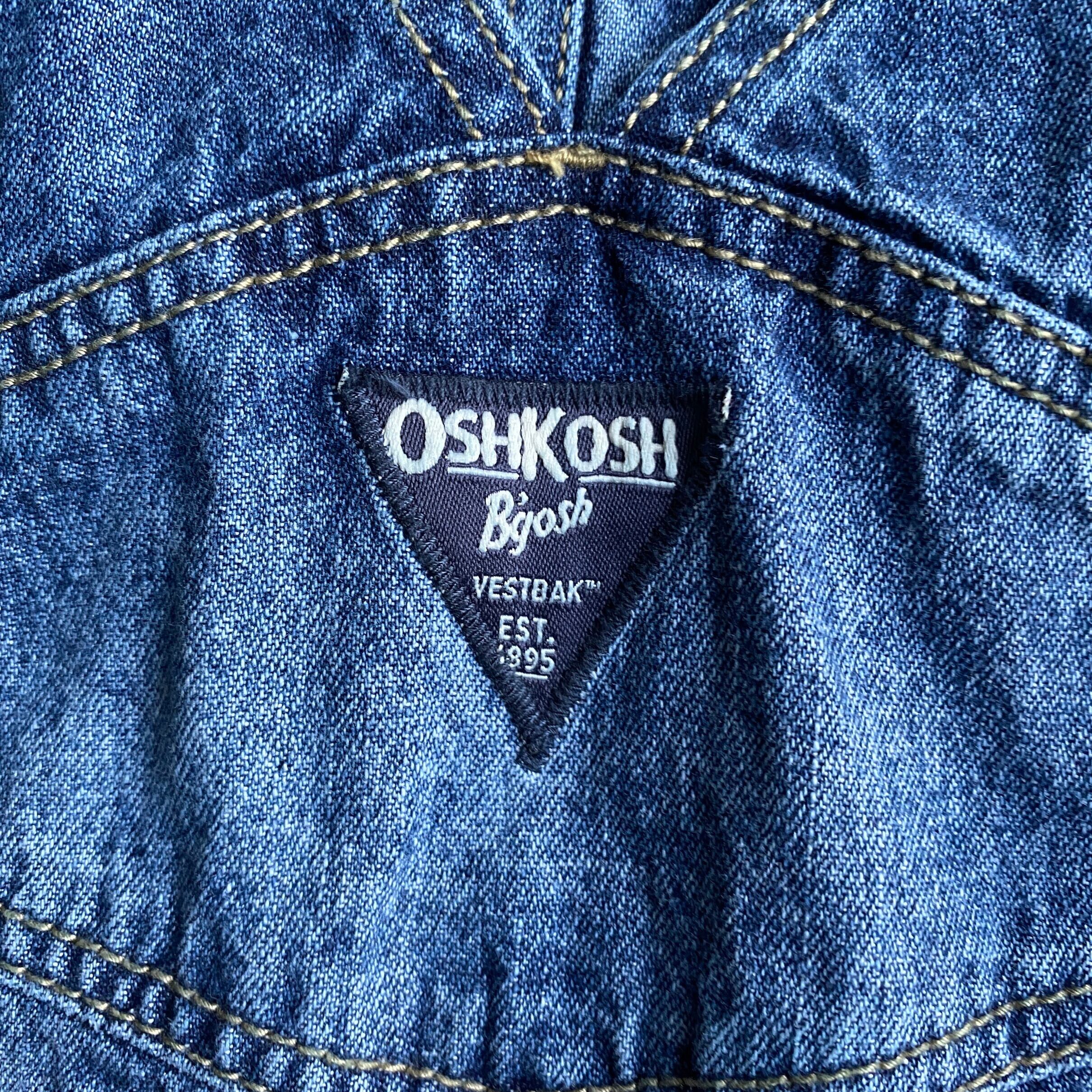 kids】 OSHKOSH オシュコシュ デニム オーバーオール キッズ4歳 100cm