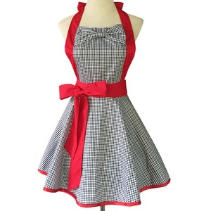 [Red] Retro Flare Ribbon　F014