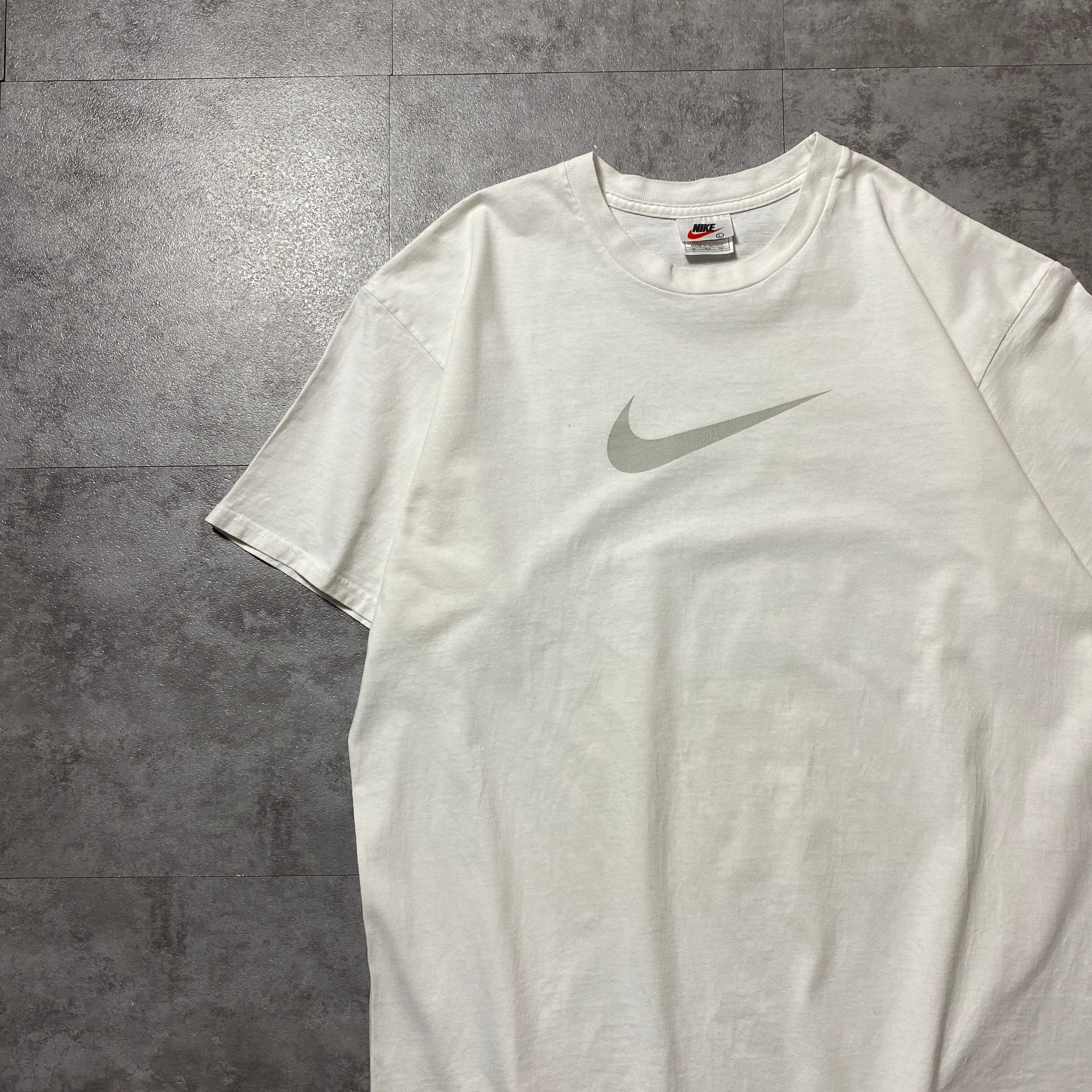 90's NIKE ナイキ センタースウォッシュ プリント メキシコ製 ホワイト