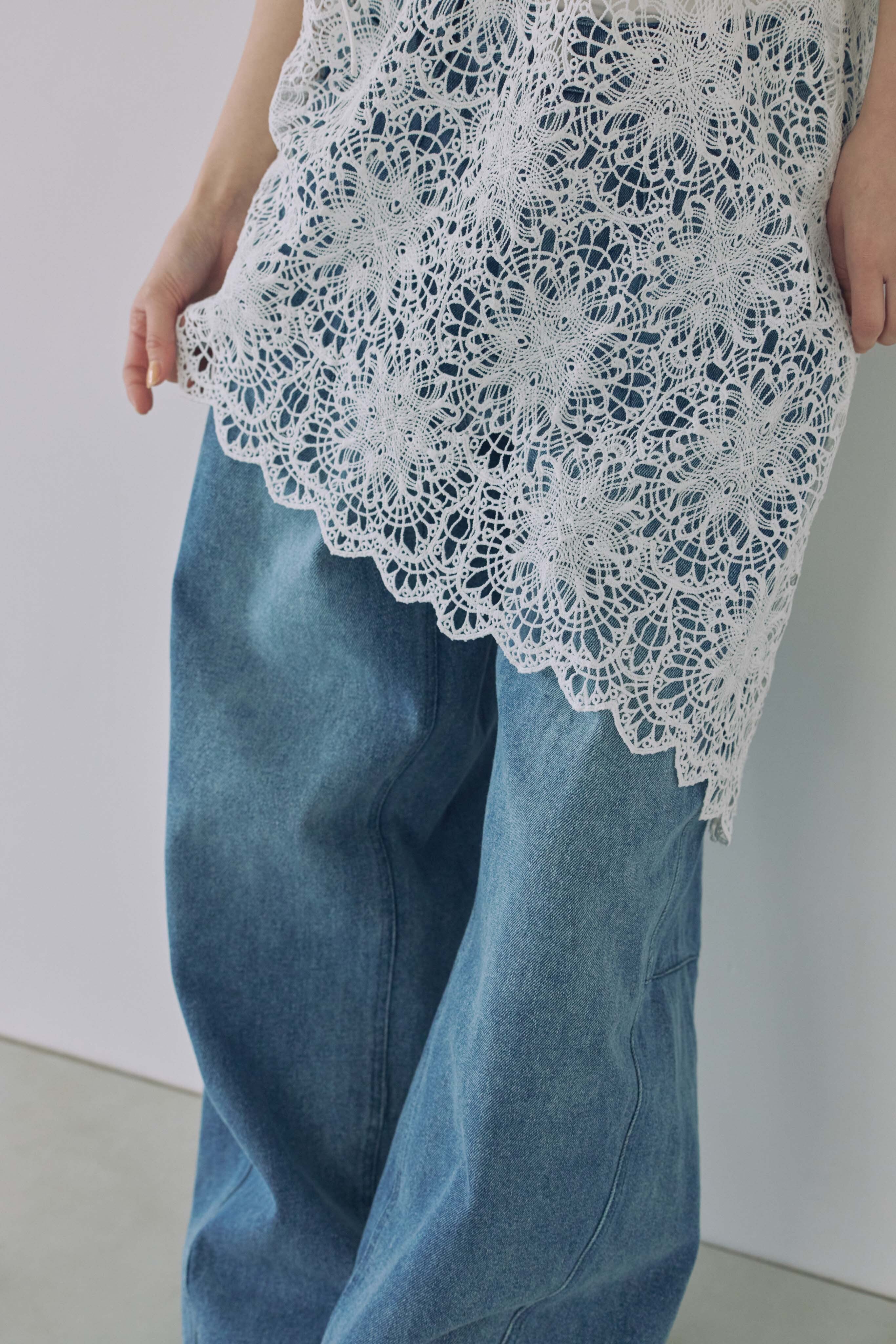 トップス dium. DU260536 2Way Lace Camisole DU260536 2Way Lace Camisole【Re Stock】 | dium.