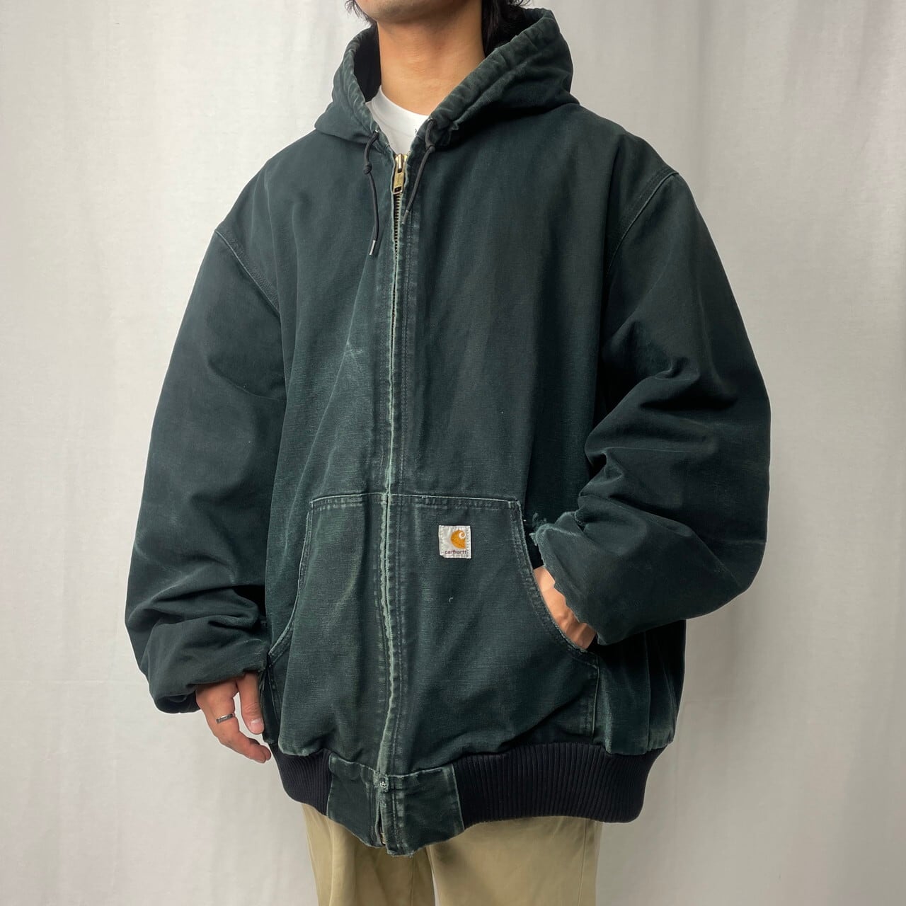90年代 Carhartt カーハート ダック地 アクティブジャケット メンズ3XL 