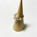 Vintage 18K H.G.E Costume Ring (Pearls)