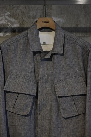【25SS】 ES:S (エス) / LINEN JACKET / 25MJFN-HDFRLI-300 / リネンジャケット