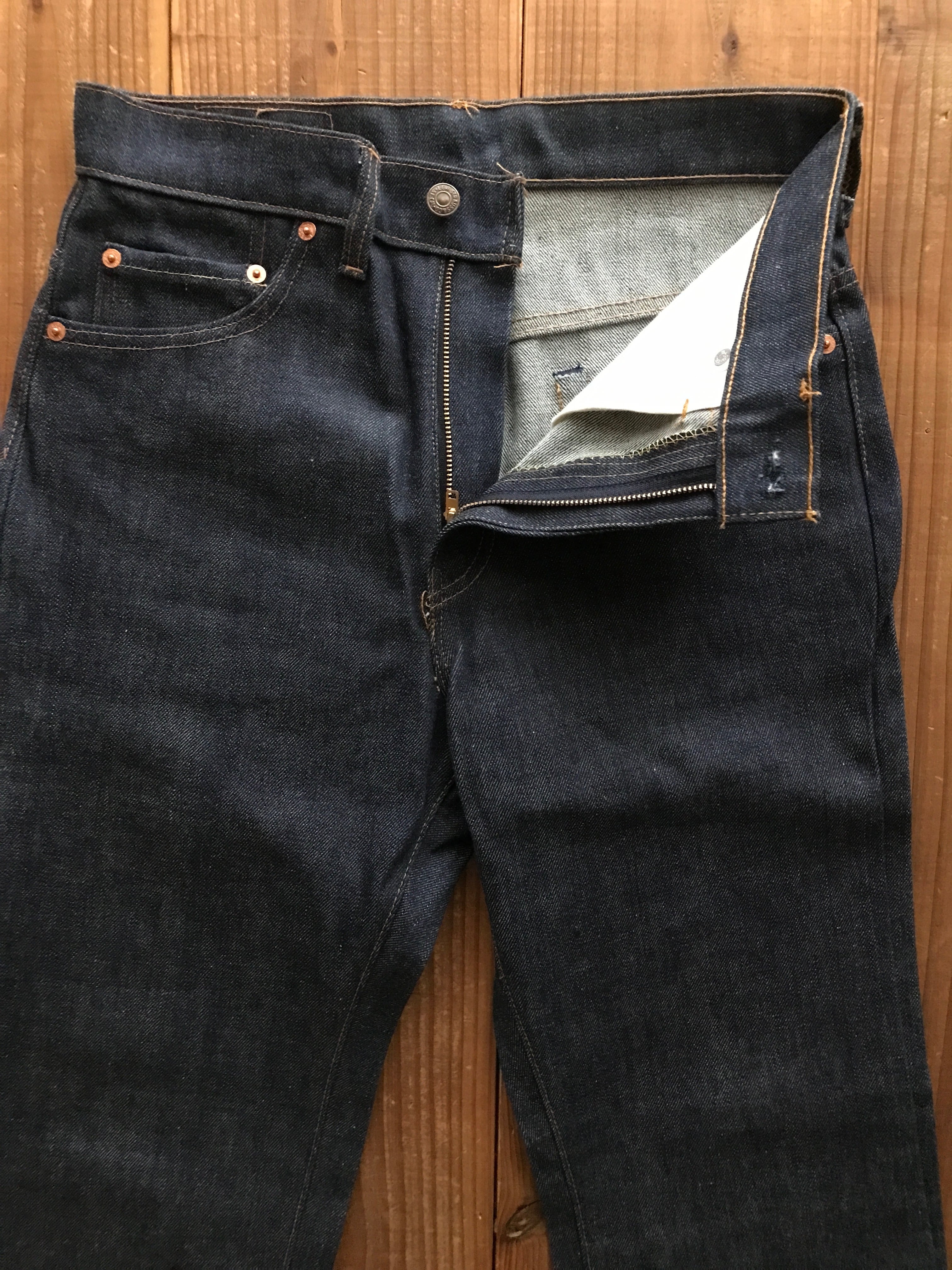 70's Levi's 517 BIG-E デニムパンツ DEADSTOCK 表記(31×29)