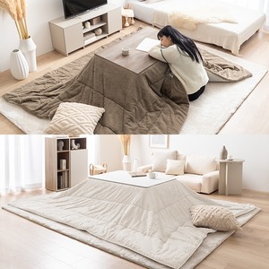 こたつ+掛け布団 2点セット 長方形 テーブル 90cm×60cm