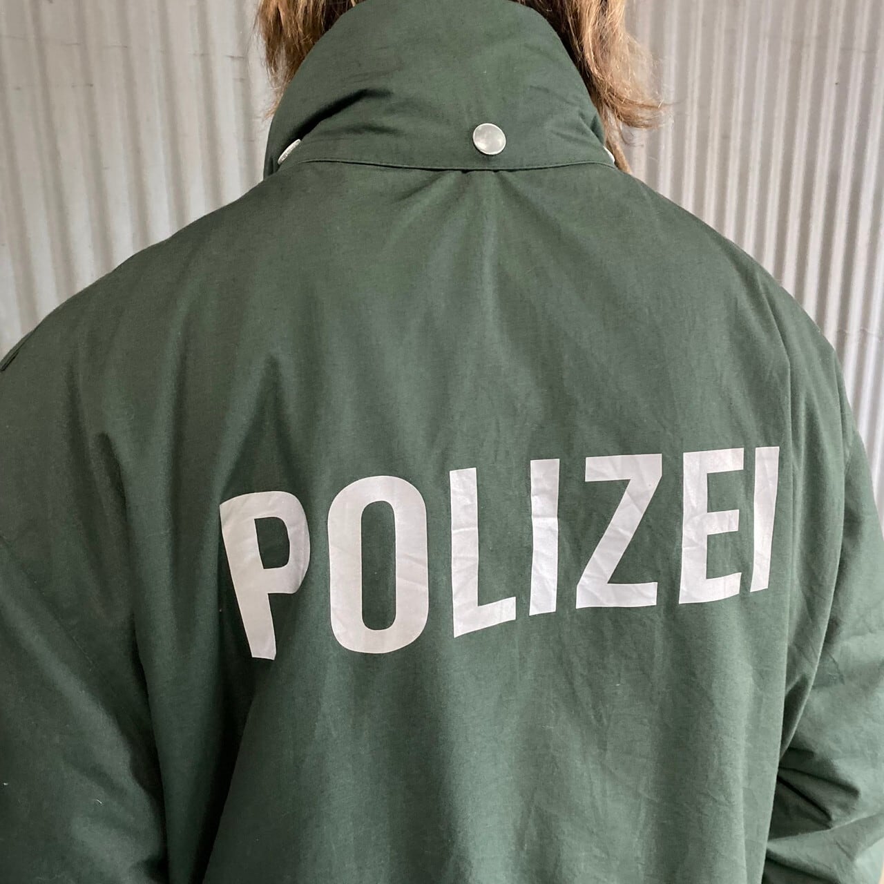 01年納品 POLIZEI ドイツ警察 フリースライナー リフレクター