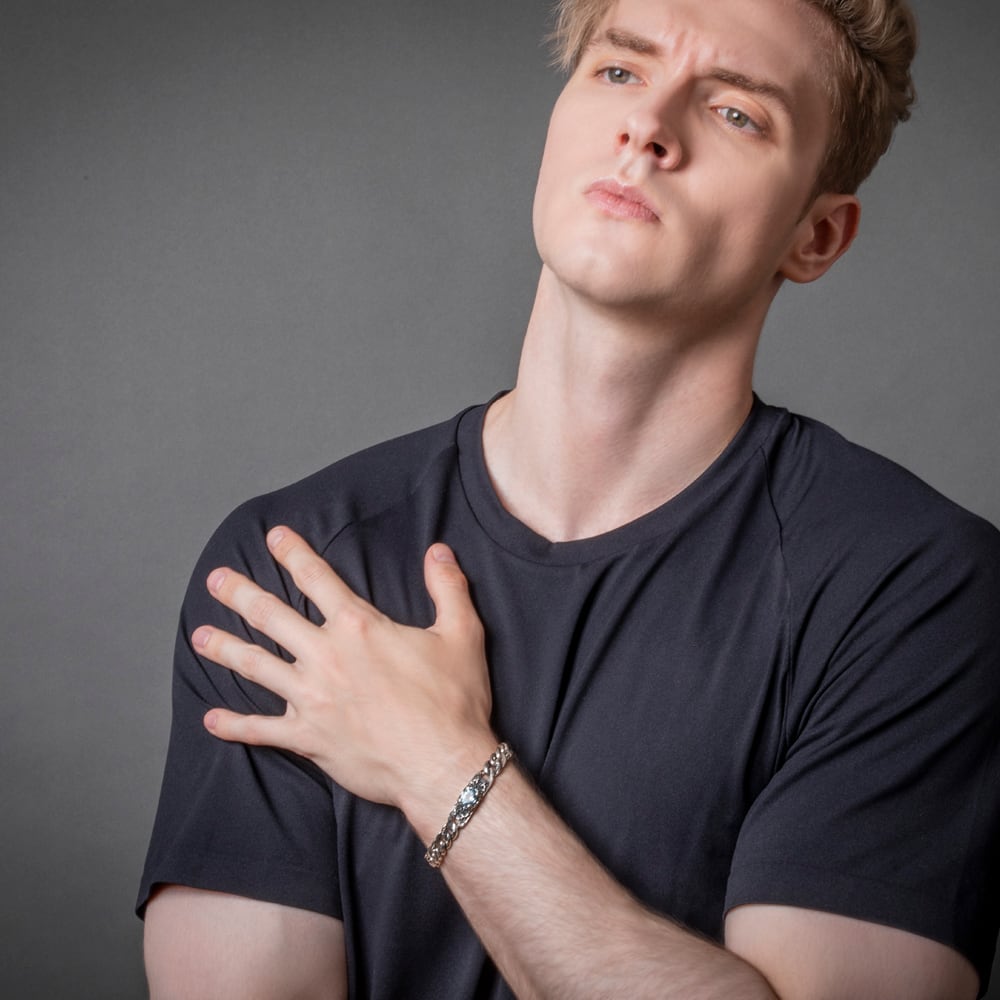 レア！新品未使用*AngelicPretty*DreamStarブレスレット ブレスレット売り上げランキング1位】ポセイドンIDブレスレット