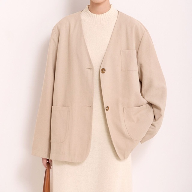 ドロップショルダージャケット　01069