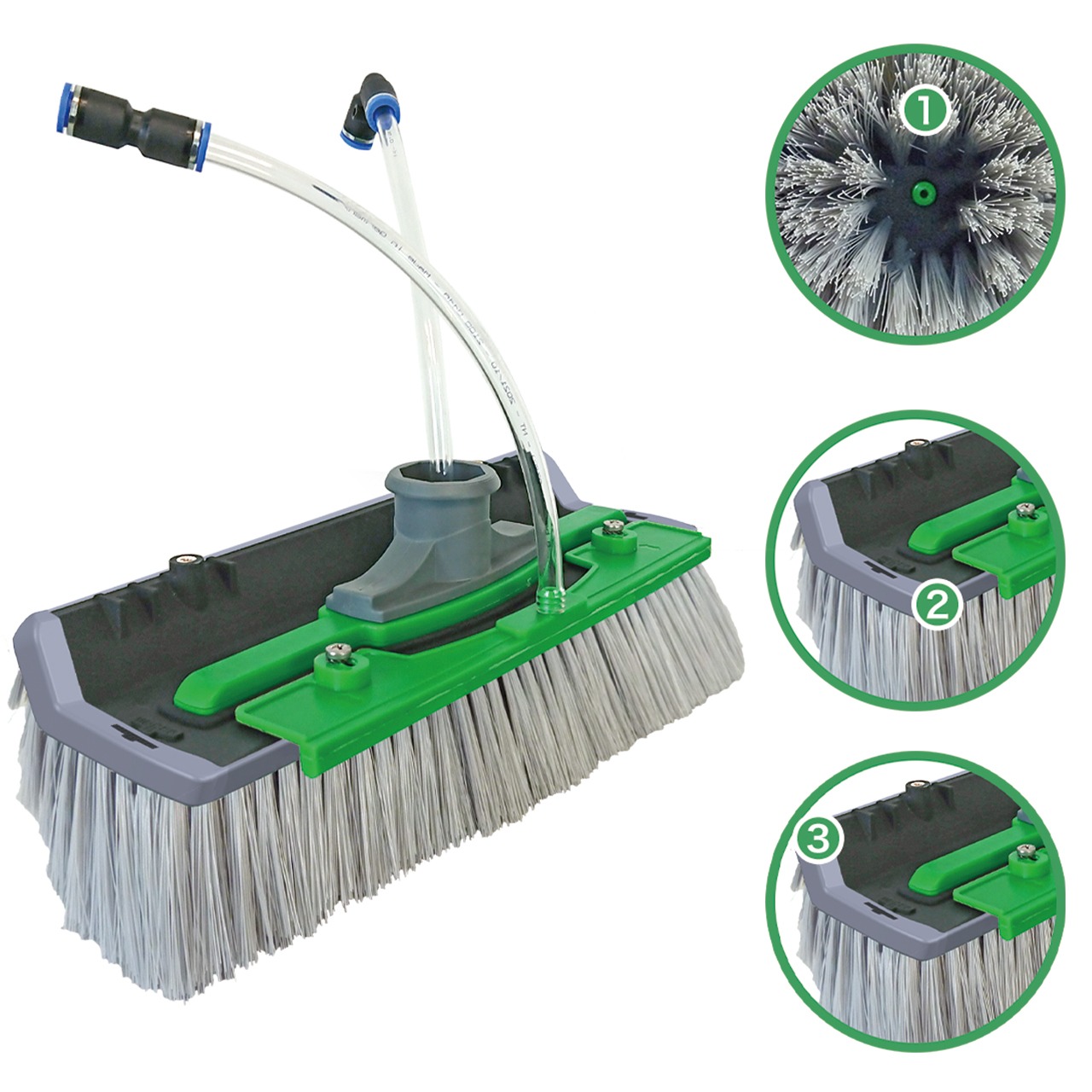 nLITE® アングルブラシ 【先割れタイプ】　28cm