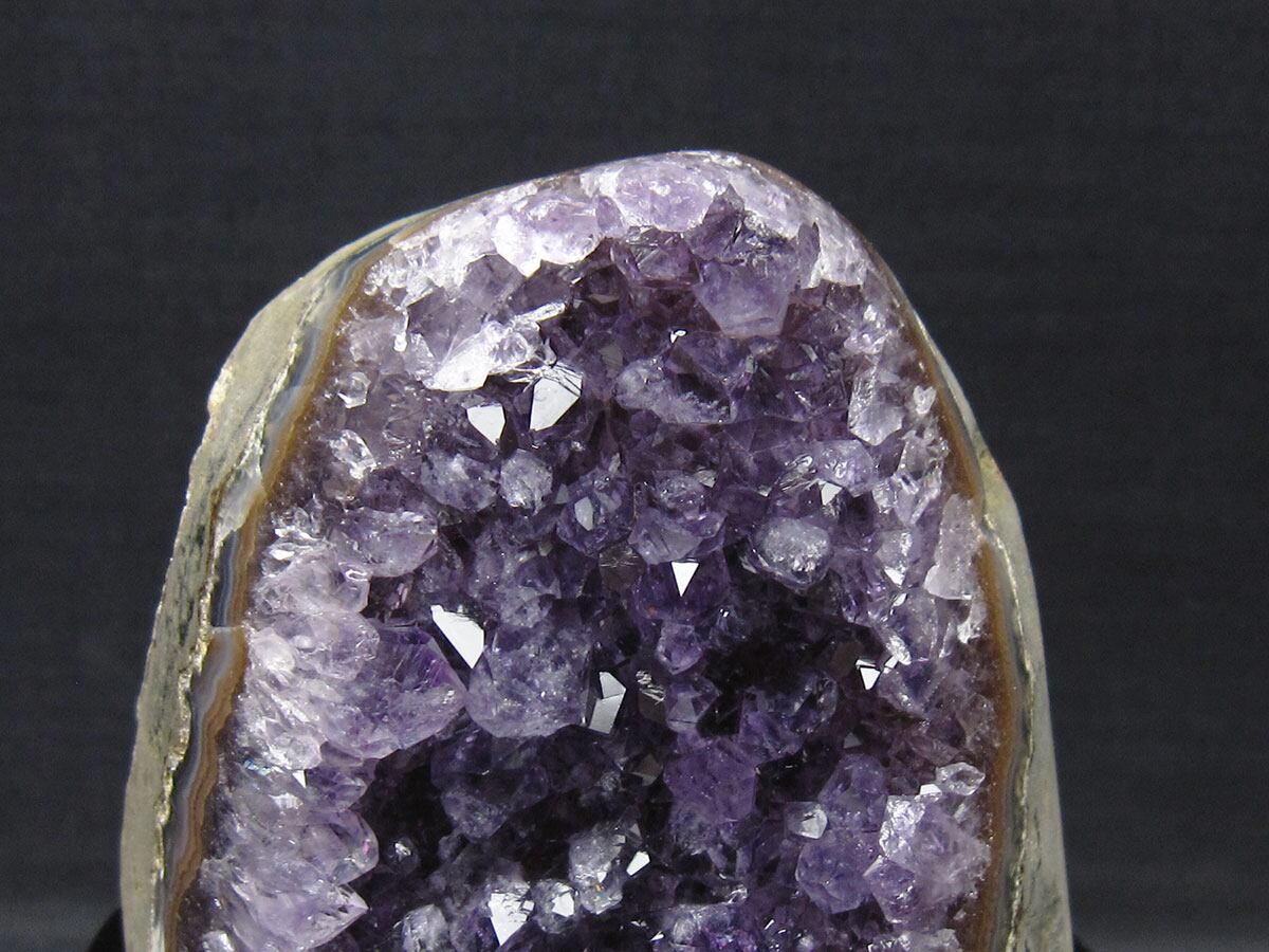アメジスト 原石 ウルグアイ産 アメジスト クラスター amethyst 台座