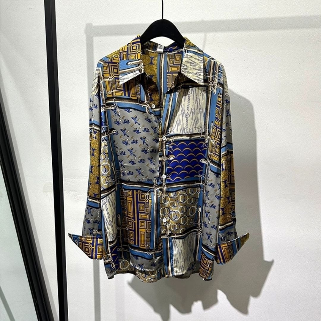 Court-style printed shirts