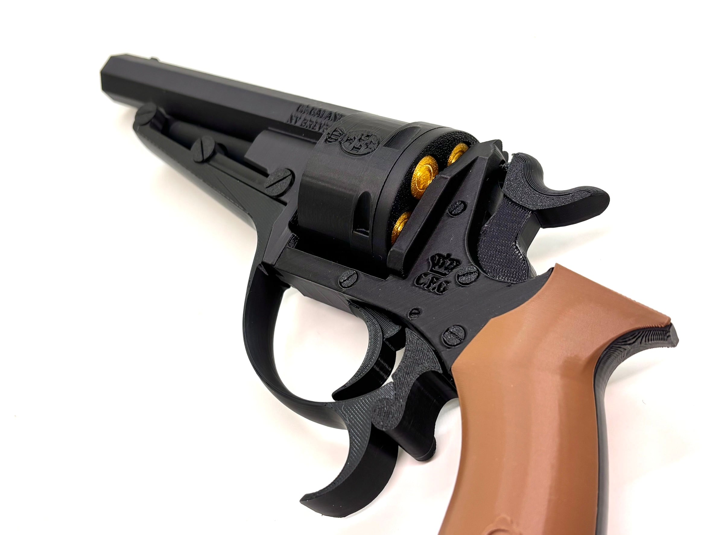ロシア帝国 M1870 ガラン リボルバー レプリカモデル（非金属、発射