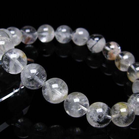 ファーデンクォーツ 水晶 ブレスレット 10mm 一点物 [M便 1/10] 111-22476