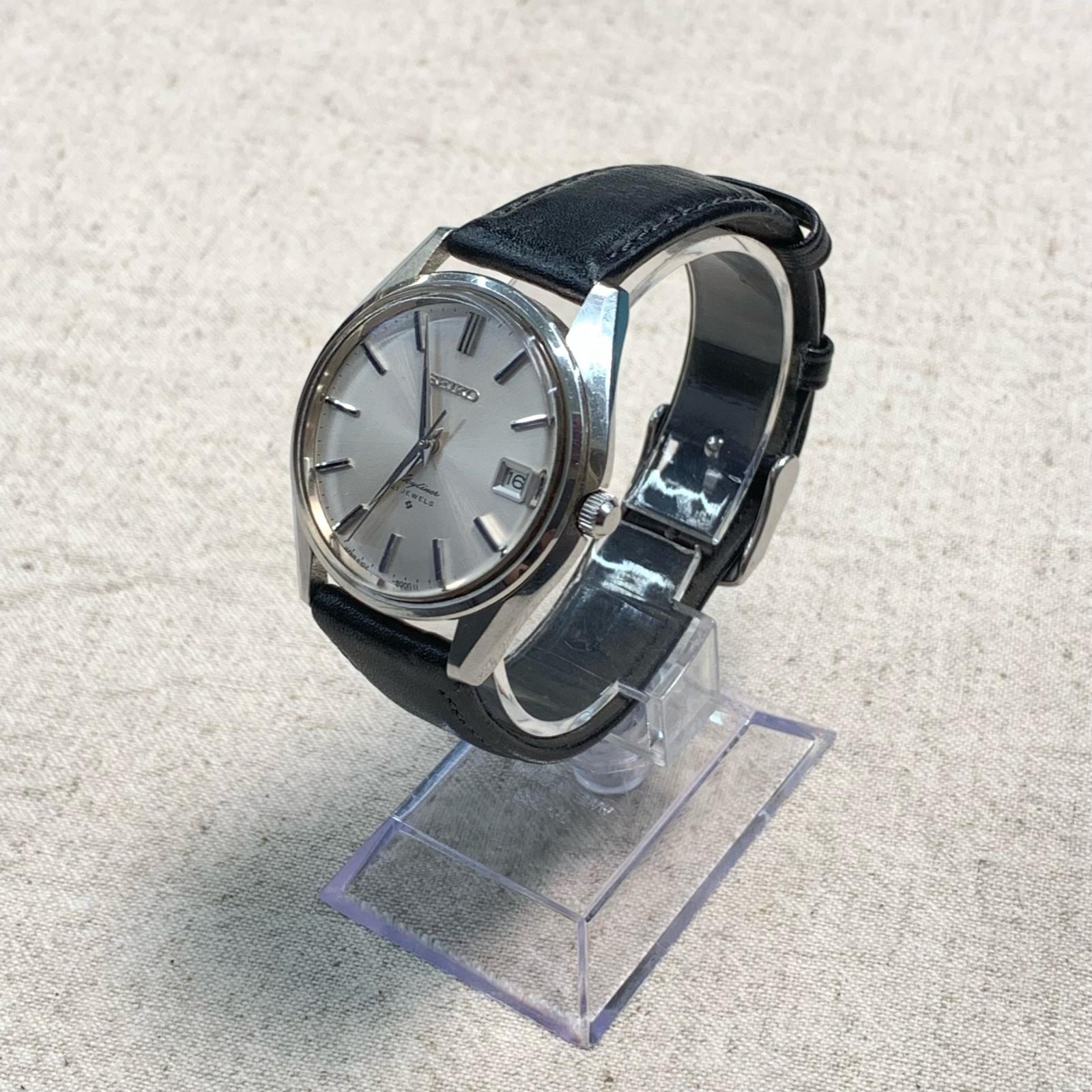 SEIKO セイコー　スカイライナー　6102-8000 デイト付き　稼働品 SEIKO セイコー 腕時計 70年代 3針 21石 スカイライナー デイト 6102
