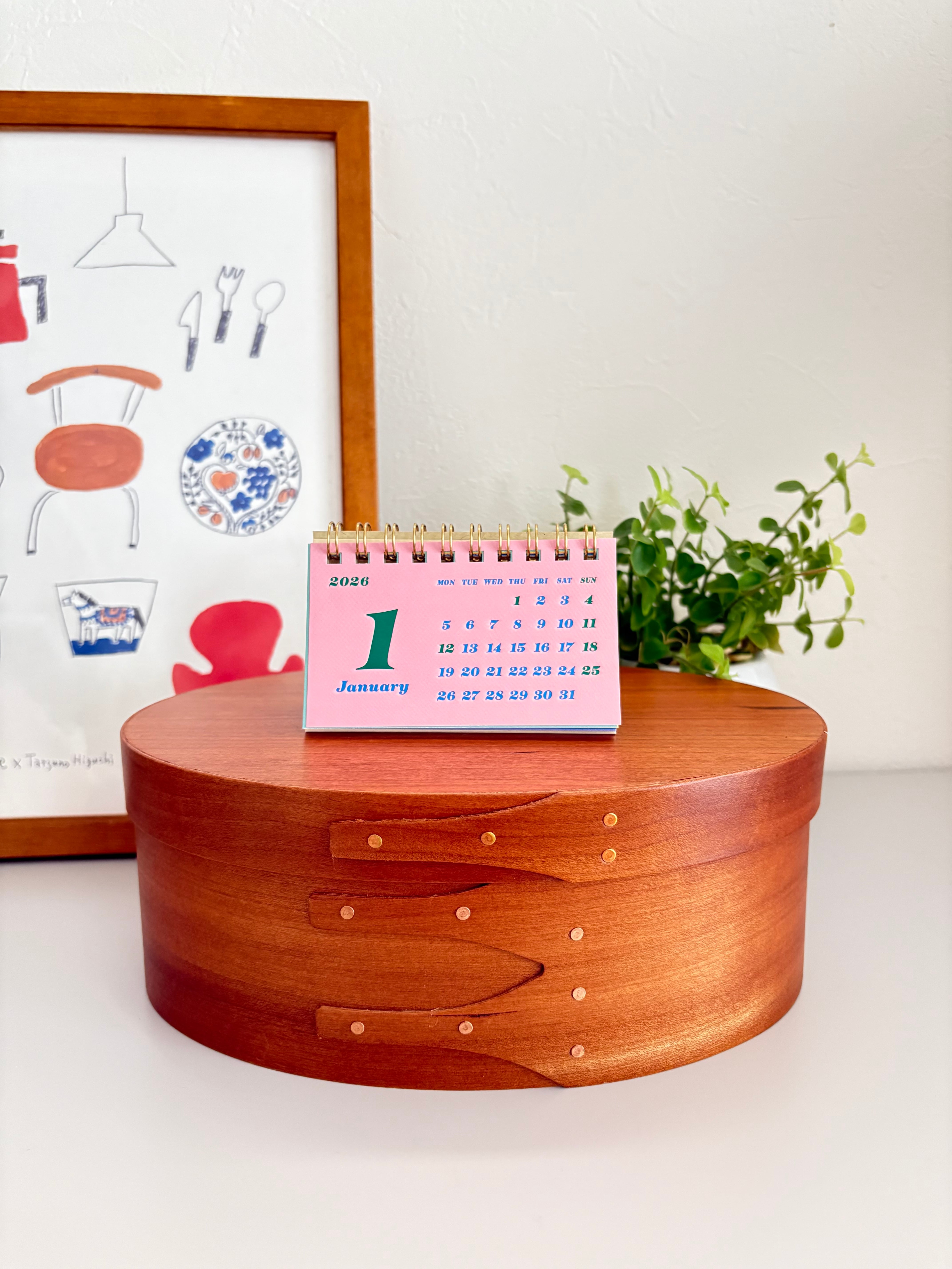 【2026年版】グラフィック名刺サイズカレンダー