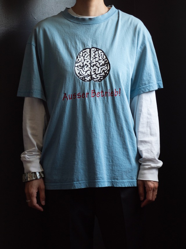 "Ausser Betrieb!" 1990s Print tee