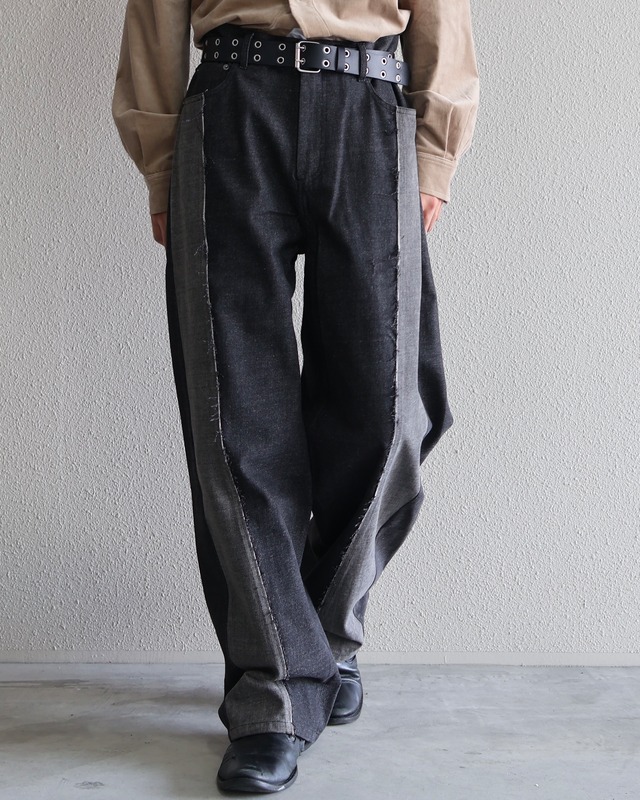 theworldisyouroyster25AW/TWIST Duo Denim