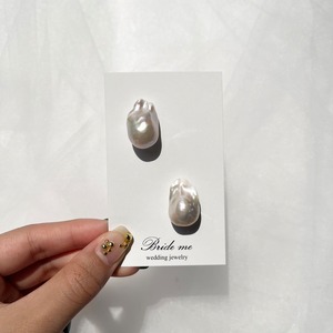 【205】バロック パール ピアス