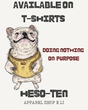 HESO-TEN/Tシャツ/グレージュ/ユニセックス