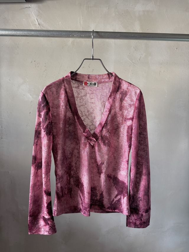 ASIAN V neck see-through (Bill vintage)