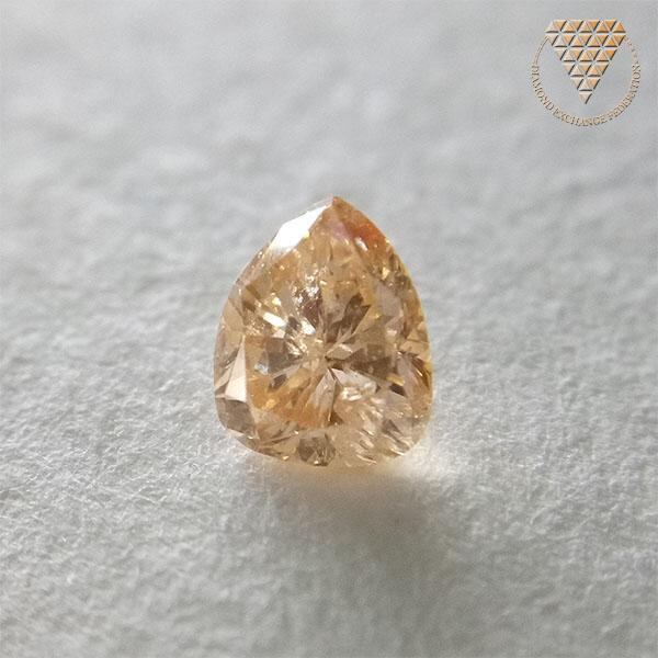 0.217 ct F. Int. Yel - Orange 天然 ダイヤモンド | DIAMOND EXCHANGE ...