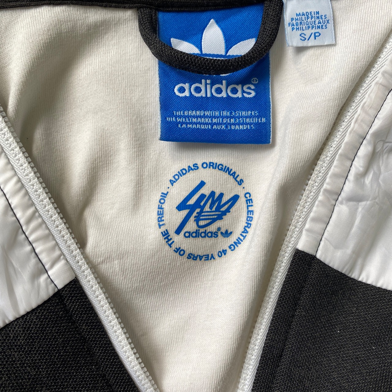 adidas アディダスオリジナルス トレフォイル 40th 異素材切替 