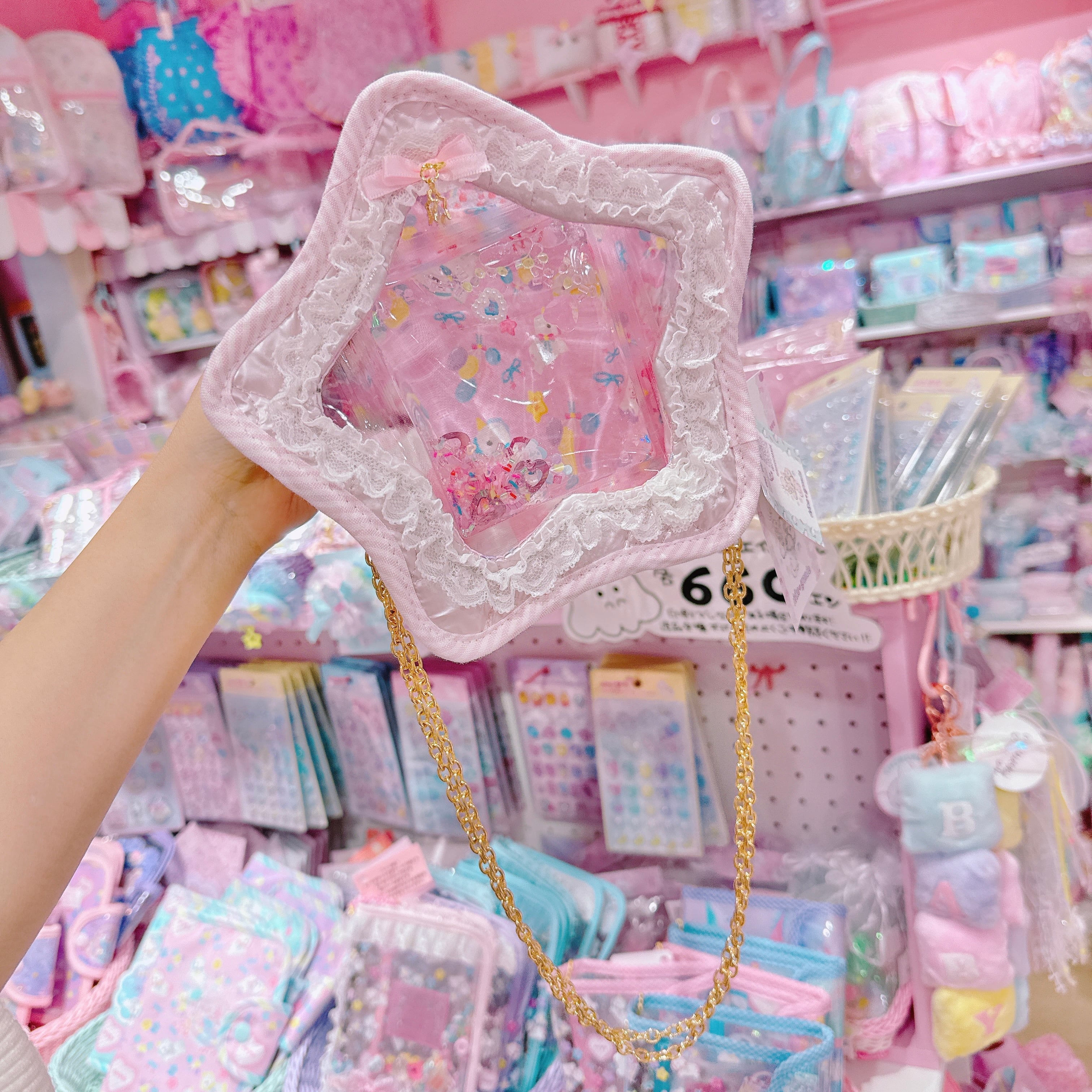 【K2】85-4星型ウォーターインショルダーバッグ