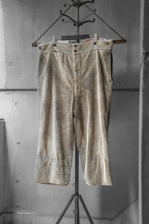 20~30'S "FRENCH WORK" Corduroy Trousers