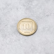 イスラエル 10アゴラ コインリング|ISRAEL 10AGOROT COINRING
